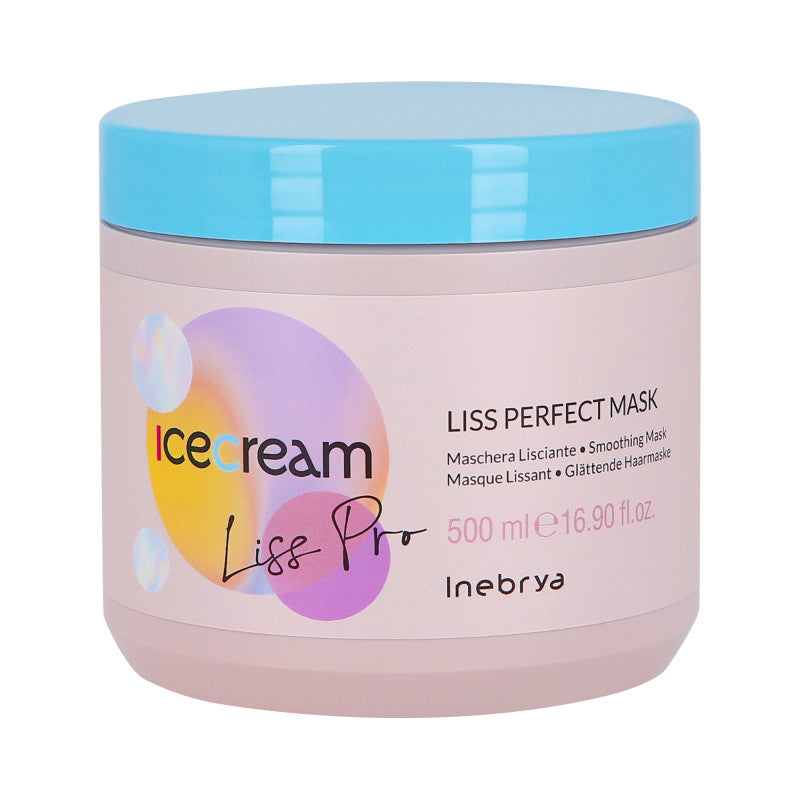 INEBRYA ICE CREAM LISS PRO Masque capillaire lissant 500ml
