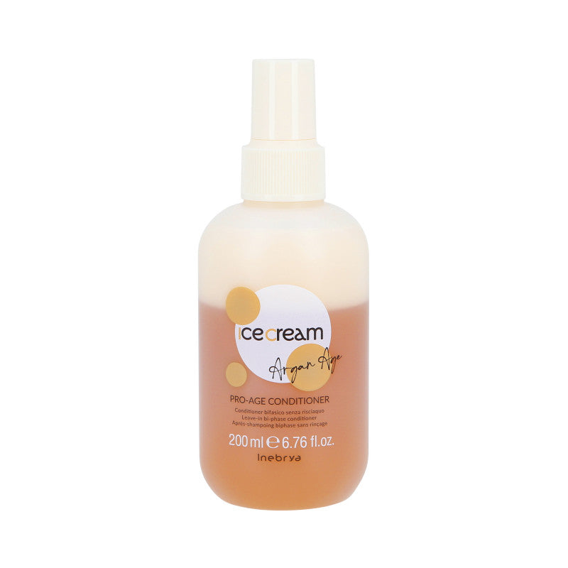 INEBRYA ICE CREAM PRO-AGE Après-shampooing biphasé sans rinçage 200 ml