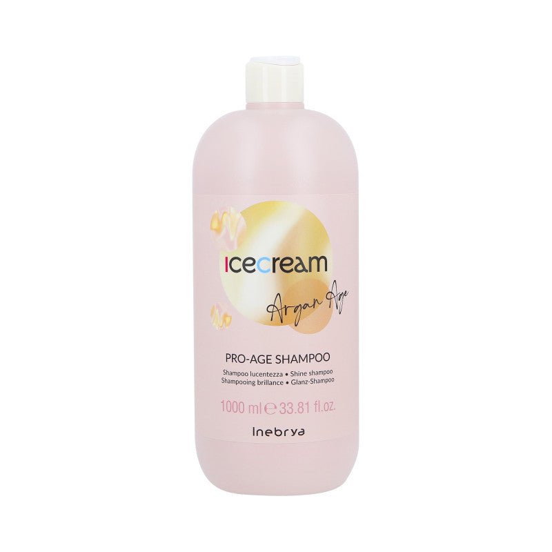 INEBRYA ICE CREAM PRO-AGE Shampooing revitalisant pour cheveux matures 1000ml