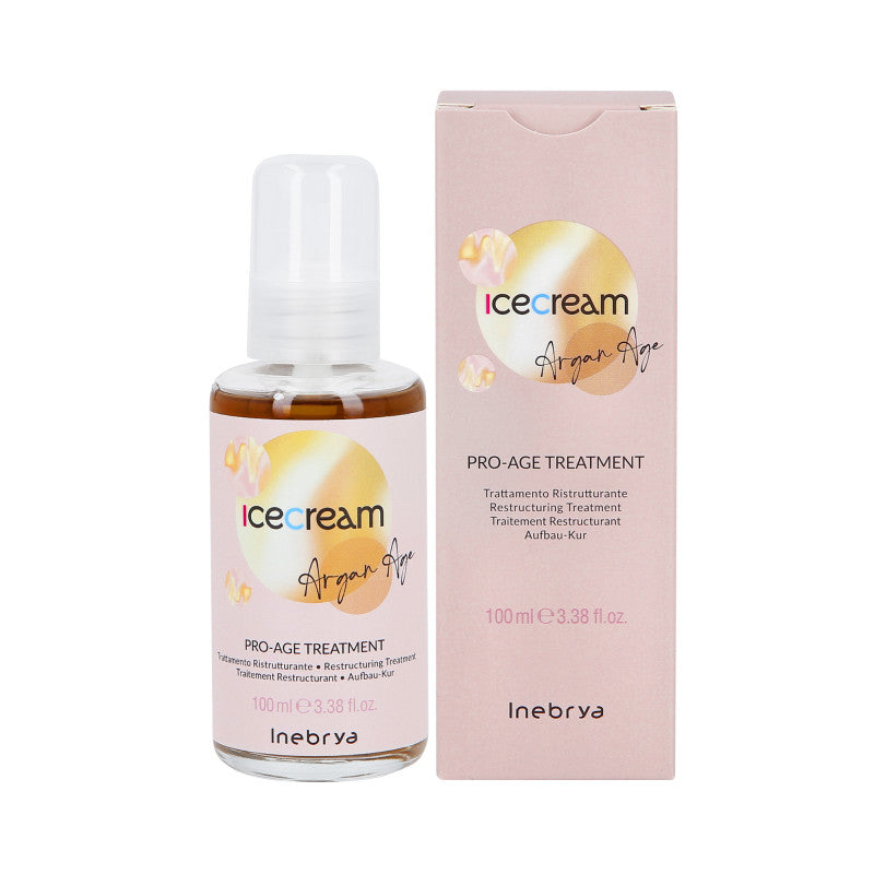 INEBRYA ICE CREAM PRO-AGE Sérum capillaire à l'huile d'argan 100ml