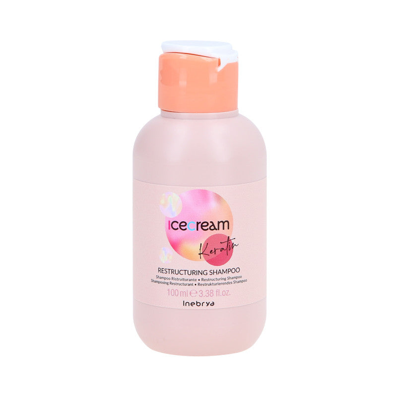 INEBRYA ICE CREAM RESTRUCTURING Shampoing capillaire à la kératine 100 ml