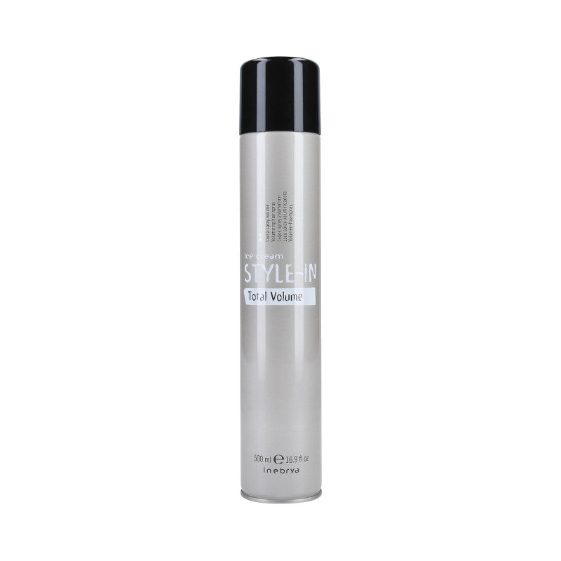 INEBRYA ICE CREAM STYLE-IN TOTAL VOLUME Laque pour cheveux augmentant le volume 500ml