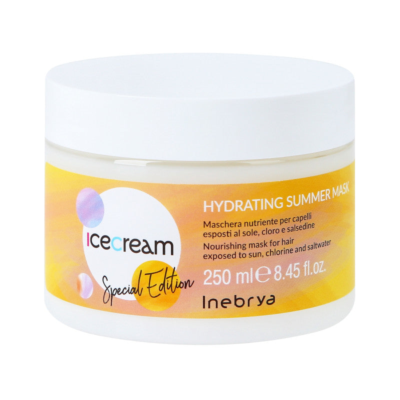 INEBRYA ICE CREAN SCALP HYDRATING SUMMER Masque capillaire hydratant 250 ml