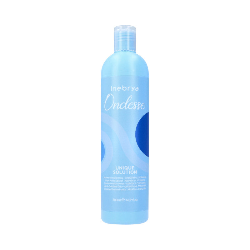 INEBRYA ONDESSE SOLUTION UNIQUE Liquide permanent à la kératine 500 ml
