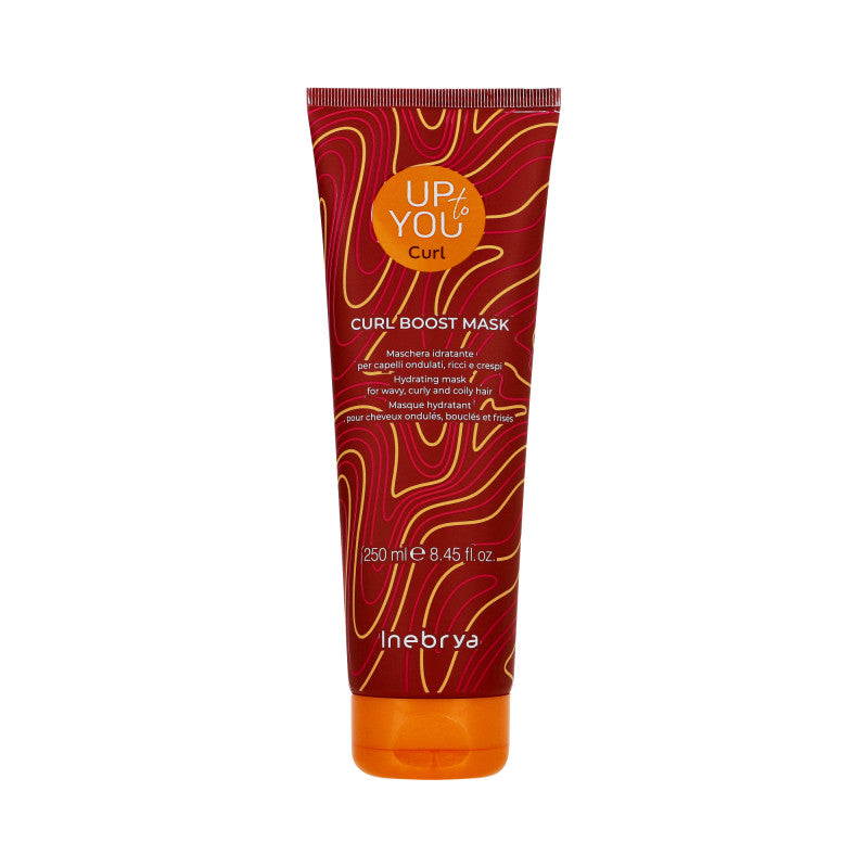 INEBRYA UP TO YOU CURL BOOTS Masque hydratant qui sublime les boucles des cheveux 250 ml