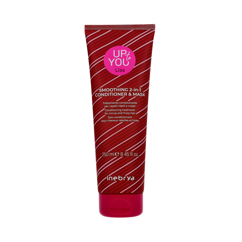 INEBRYA UP TO YOU LISS Masque lissant et après-shampooing en un 250 ml