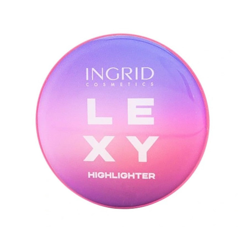 INGRID COSMETICS LEXY Rozświetlacz prasowany, Strawberry Pie 8g