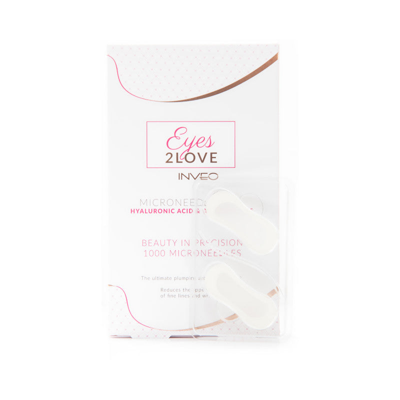 INVEO EYES2LOVE Patchs oculaires à micro-aiguilles avec acide hyaluronique et octopeptides 1 paire