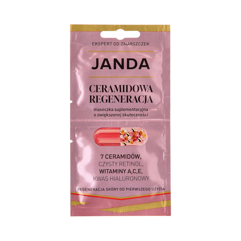 JANDA WRINKLE EXPERT Masque complémentaire à l'efficacité reconstructrice accrue 2x4ml