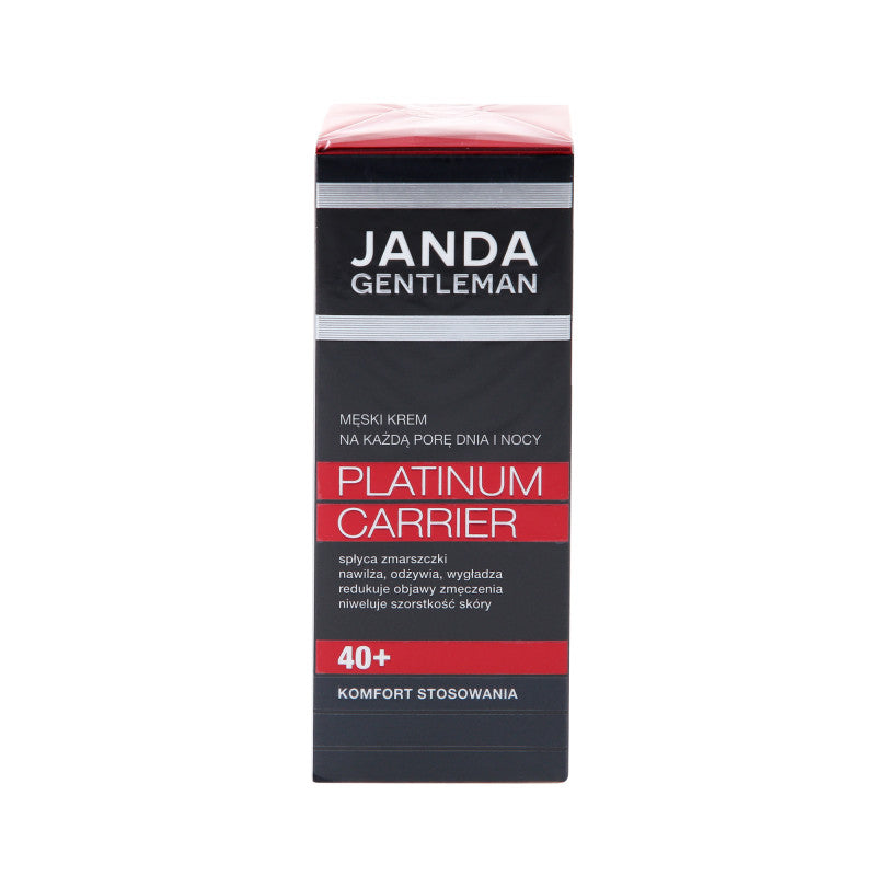 JANDA GENTLEMAN PLATINUM CARRIER 40+ Crème pour homme pour chaque moment du jour et de la nuit 50 ml