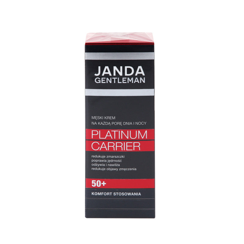JANDA GENTLEMAN PLATINUM CARRIER 50+ Crème pour homme pour chaque moment du jour et de la nuit 50 ml