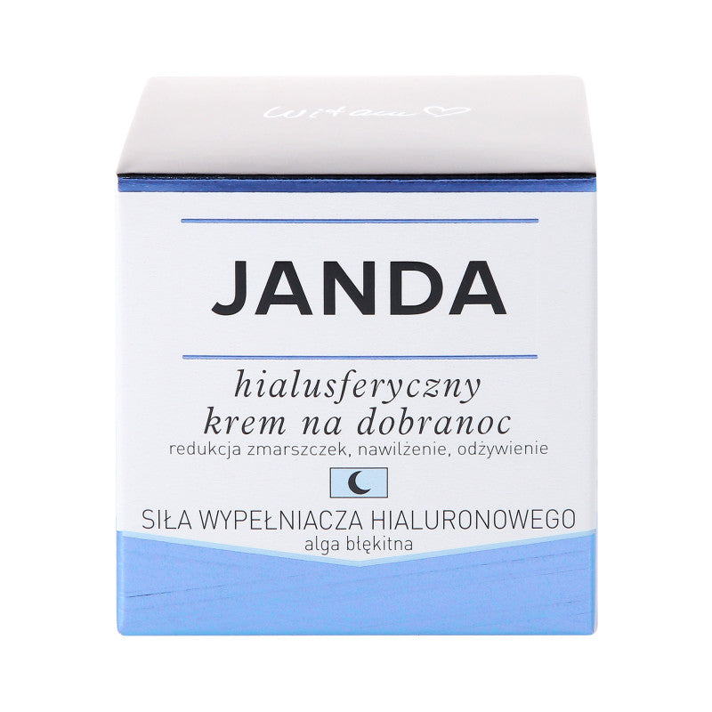 JANDA HYALURONIC Crème hyalusphérique pour une bonne soirée aux algues bleues 50ml