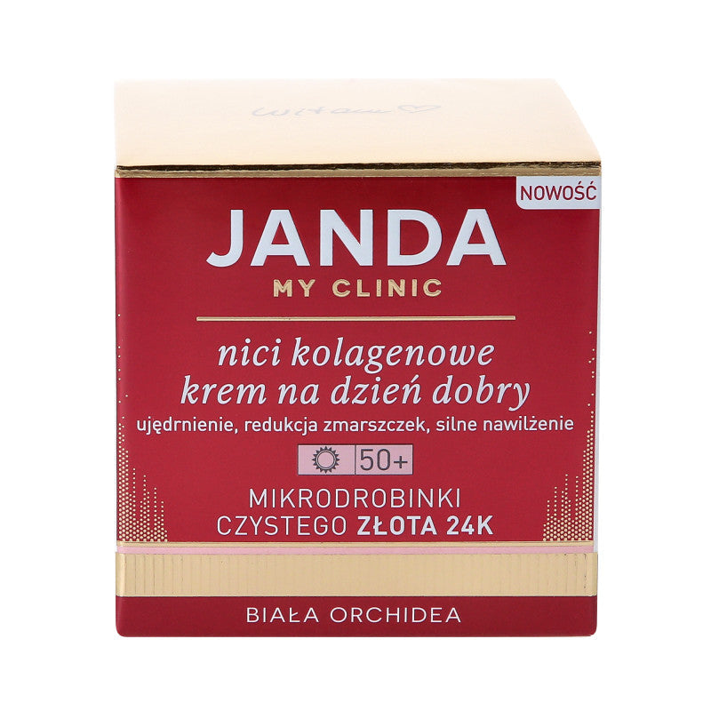 JANDA MY CLINIC 50+ Fils de collagène, crème anti-rides Good Morning 50 ml