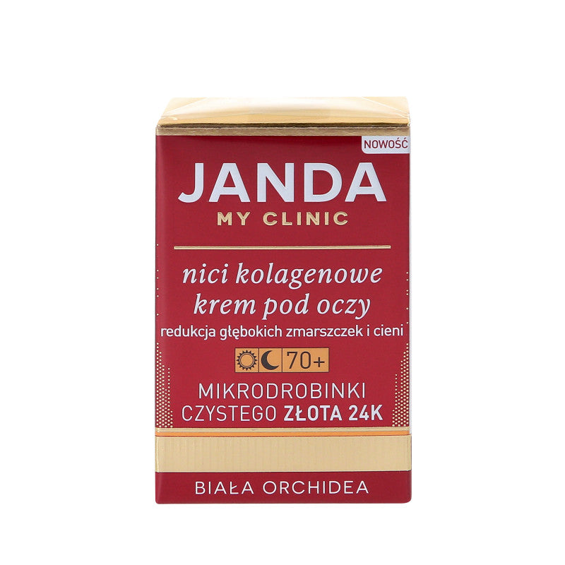 JANDA MY CLINIC 70+ Crème contour des yeux Fils de collagène 15 ml