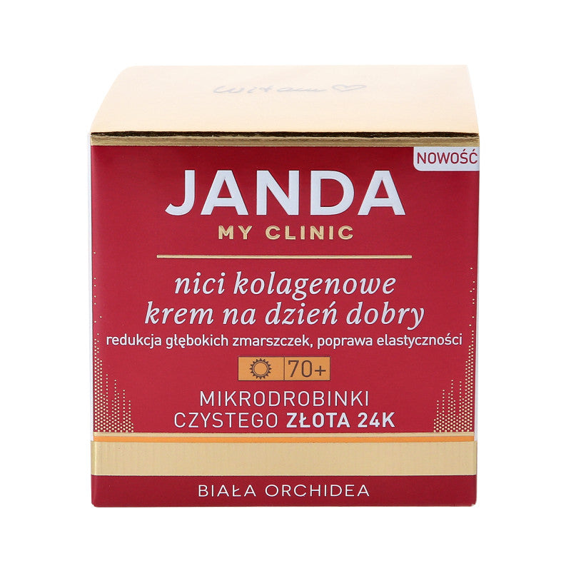 JANDA MY CLINIC 70+ Crème matinale anti-rides Fils de collagène 50 ml