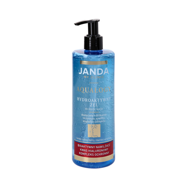 JANDA MY CLINIC AQUALOGY Gel nettoyant visage hydroactif 400 ml