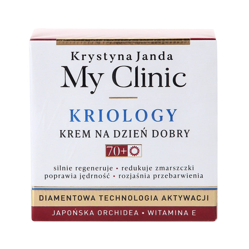 JANDA MY CLINIC KRIOLOGY Crème Nourrissante Good Morning 70+ 50 ml