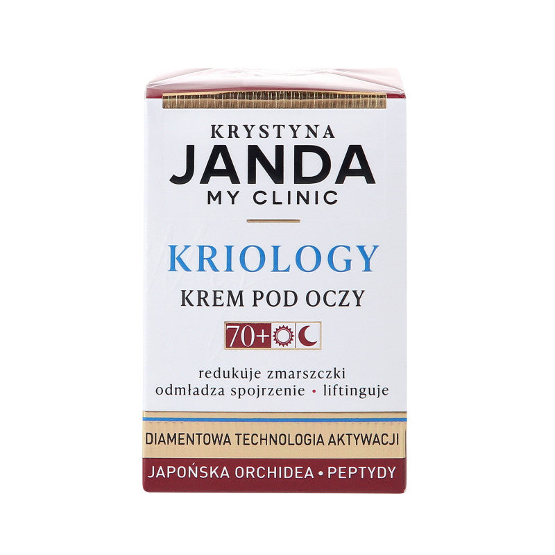 JANDA MY CLINIC KRIOLOGY Crème Nourrissante Yeux 70+ 15 ml