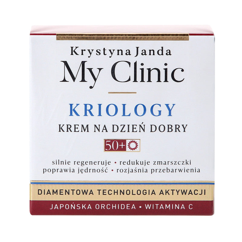 JANDA MY CLINIC KRIOLOGY Crème Régénérante Good Morning 50+ 50 ml