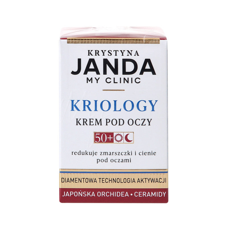 JANDA MY CLINIC KRIOLOGY Crème régénérante pour les yeux 50+ 15 ml