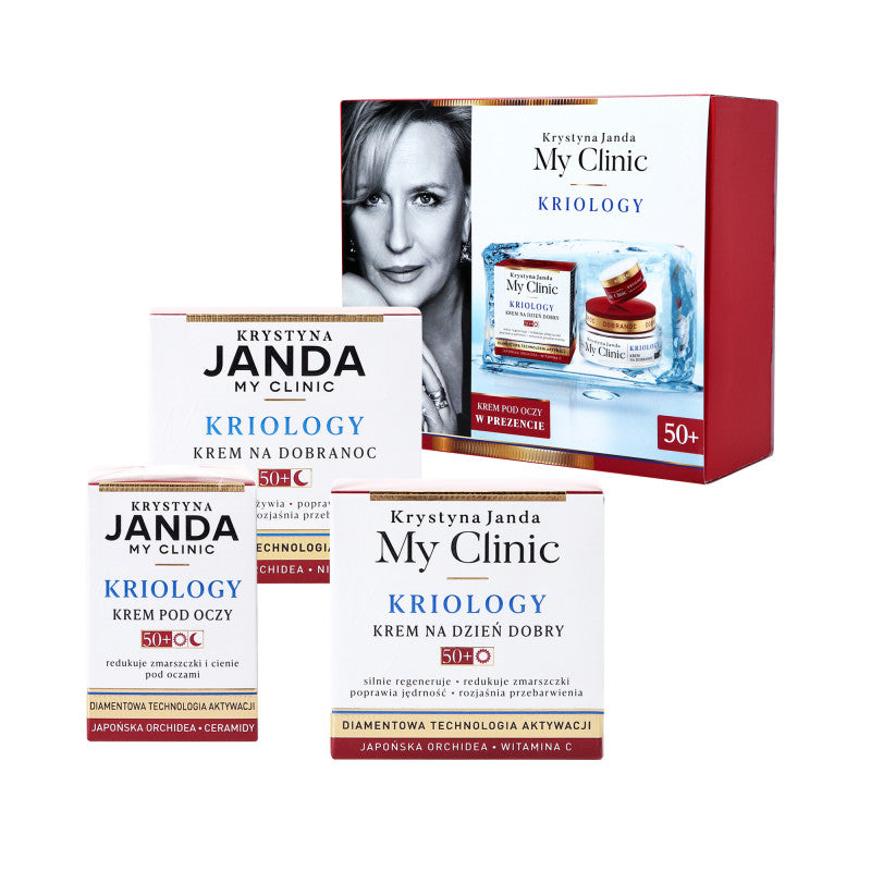 JANDA Coffret, crème de jour 50 ml + crème de nuit 50 ml + crème contour des yeux 15 ml pour les femmes de plus de 50 ans