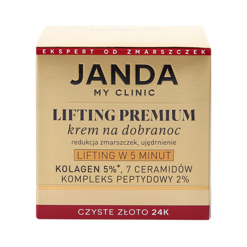JANDA MY CLINIC LIFTING PREMIUM Crème de nuit liftante 50 ml