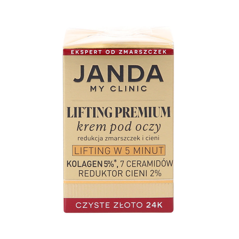 JANDA MY CLINIC LIFTING PREMIUM Crème contour des yeux liftante 15 ml
