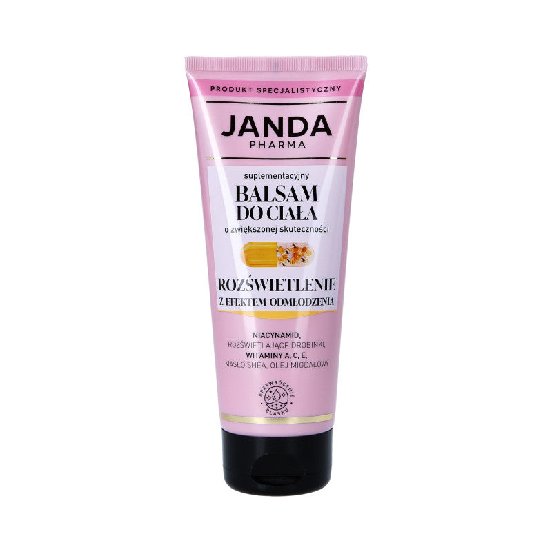 JANDA PHARMA Lotion corporelle illuminatrice à effet rajeunissant avec efficacité accrue 200 ml