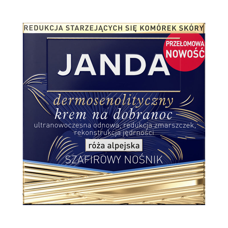 JANDA ALPINE ROSE Crème de nuit dermosénolytique 50 ml