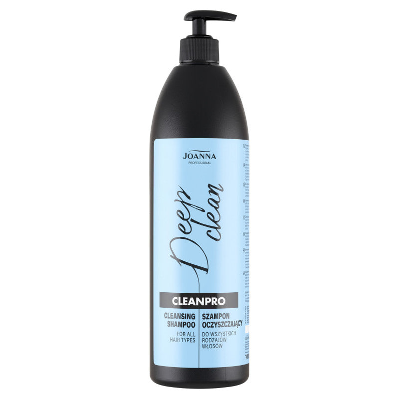Joanna Professional Cleansing – Shampooing purifiant tous les cheveux 1000ml