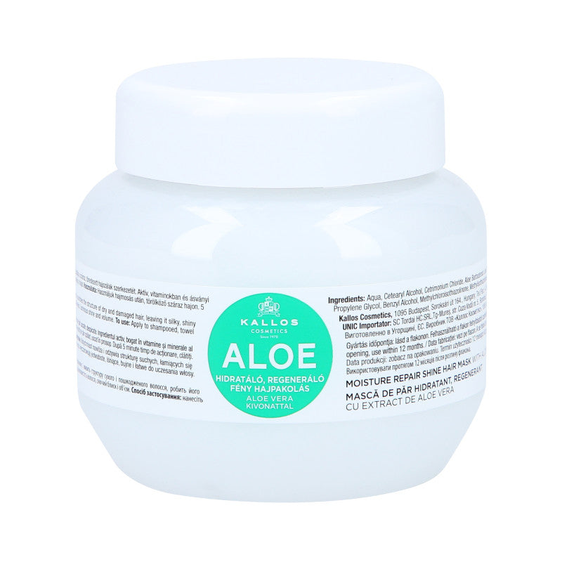 KALLOS KJMN ALOE Masque hydratant 275ml
