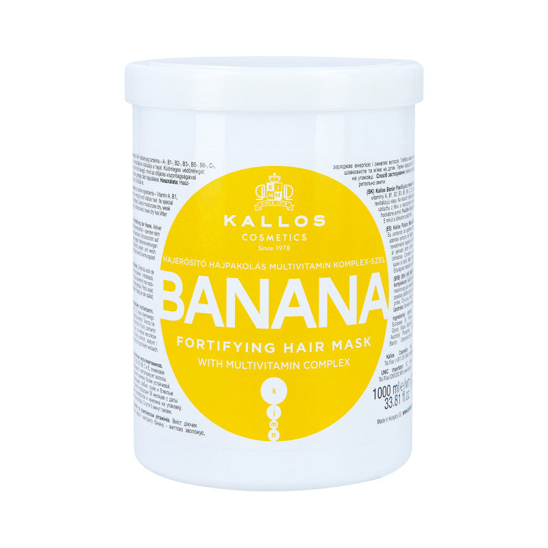 Kallos Banana Masque nourrissant 1000ml