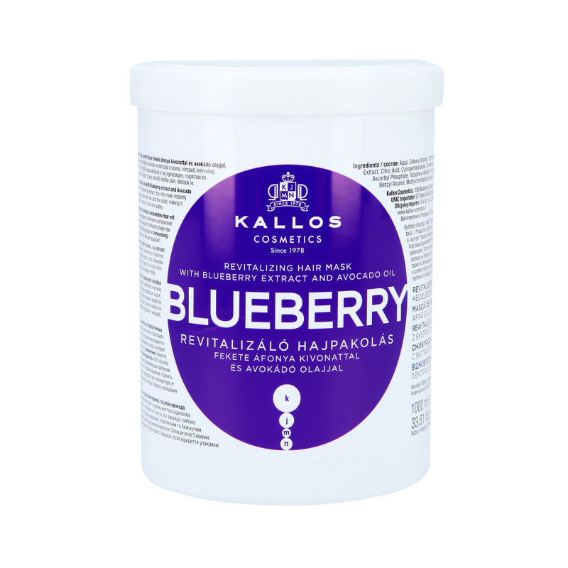 Kallos Blueberry Masque revitalisant 1000ml