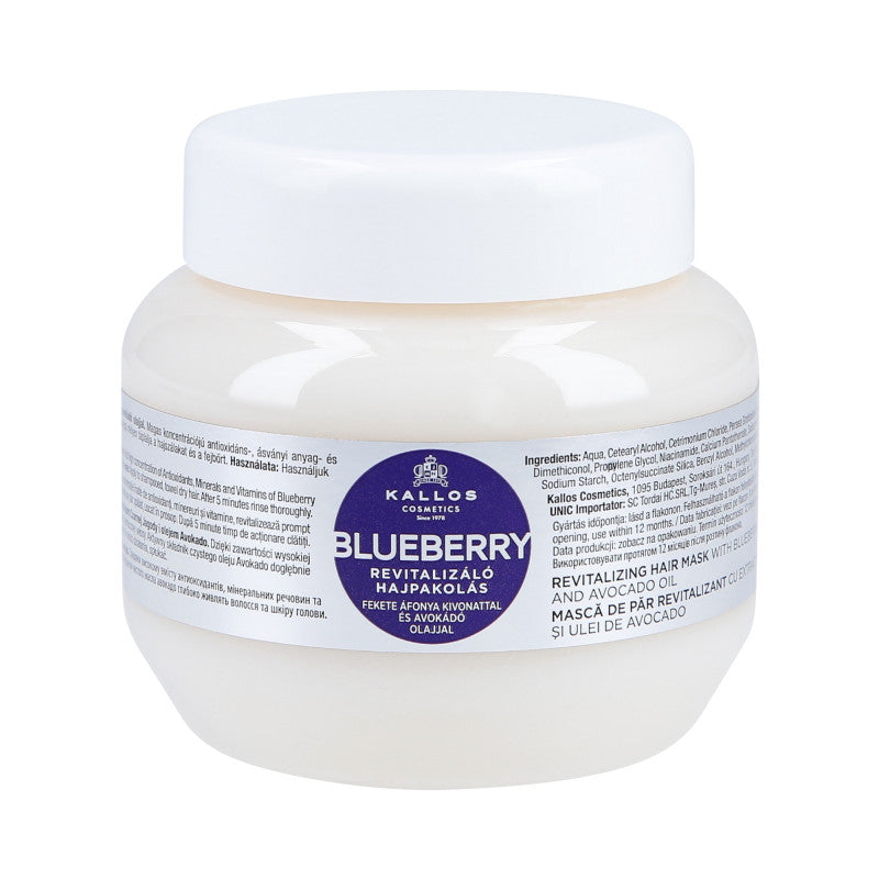 KALLOS KJMN BLUEBERRY Masque revitalisant 275ml