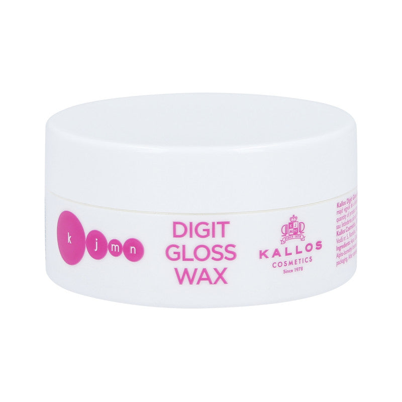 KALLOS KJMN DIGIT GLOSS WAX Żelowy wosk do stylizacji i nabłyszczania włosów 100ml