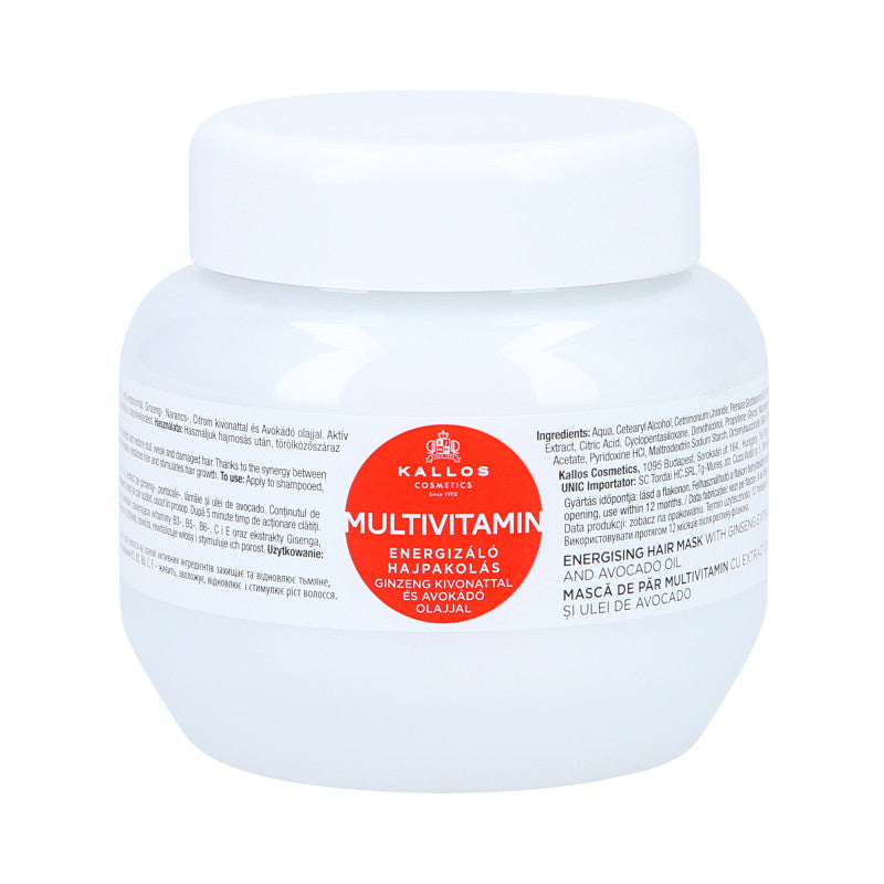 Kallos Multivitamin Masque énergisant 275ml