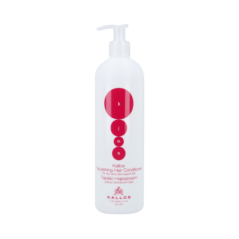 KALLOS KJMN NOURISHING Après-shampoing régénérant pour cheveux secs et abîmés 500ml