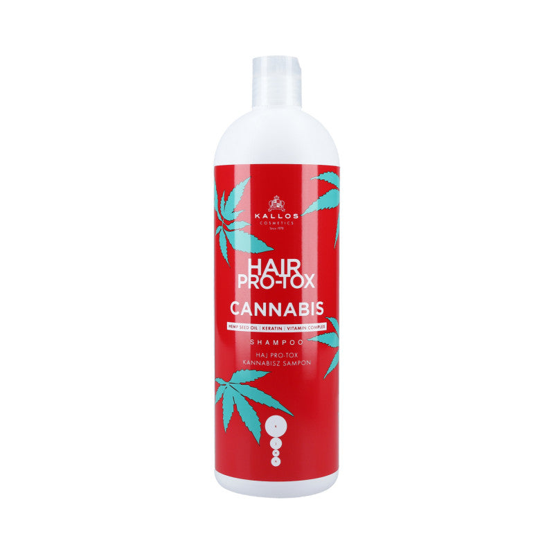 KALLOS KJMN Shampooing Pro-Tox Cannabis 1000ml