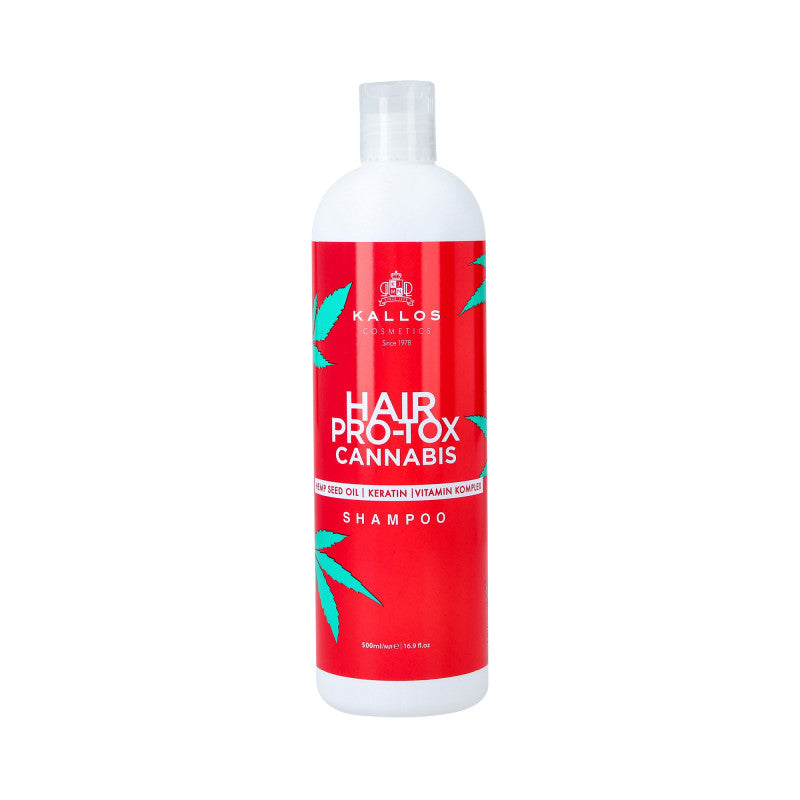 KALLOS KJMN PRO-TOX CANNABIS Shampoing fortifiant 500 ml