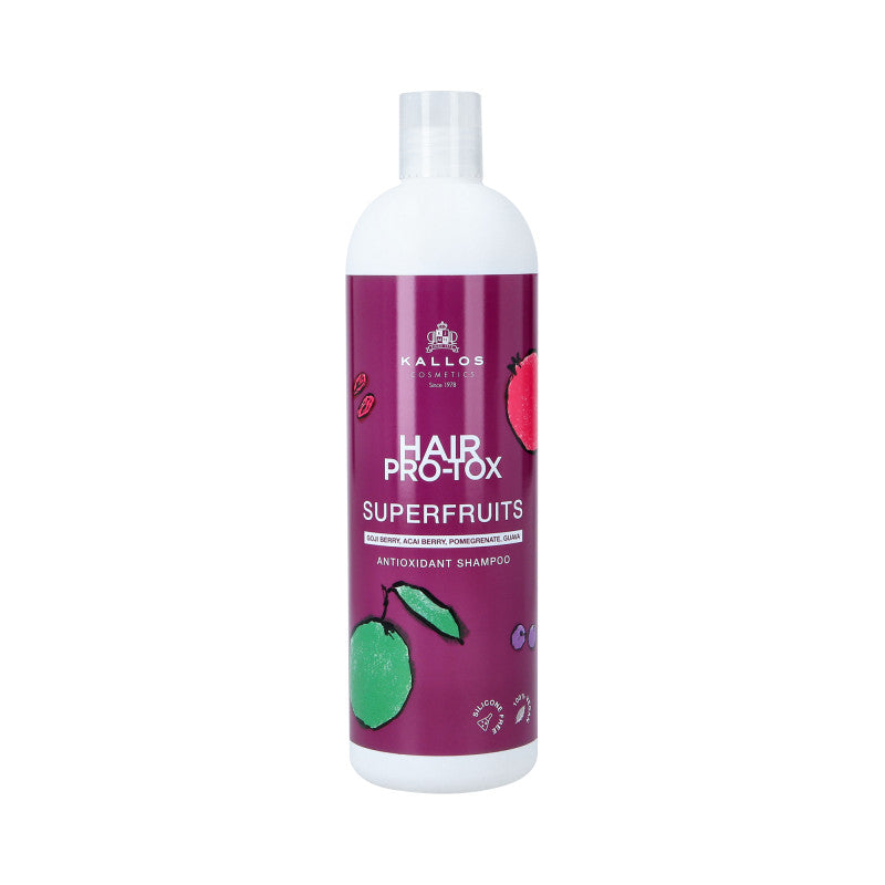 KALLOS KJMN PRO-TOX SUPERFRUITS Shampoing 500 ml