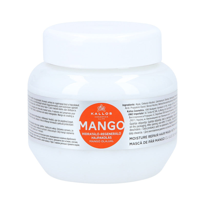 KALLOS KJMN MANGO Masque régénérant 275ml