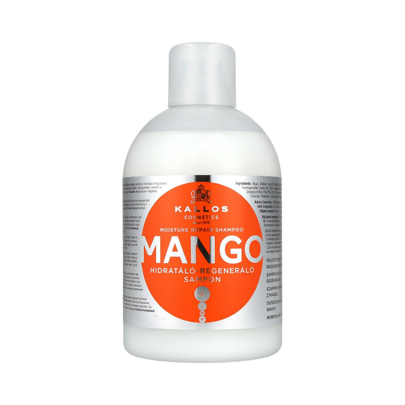 KALLOS Mango Shampooing régénérant 1000ml