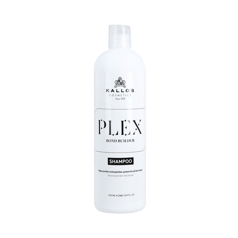 KALLOS PLEX BOND BUILDER Shampoing cheveux aux protéines végétales et peptides 500ml