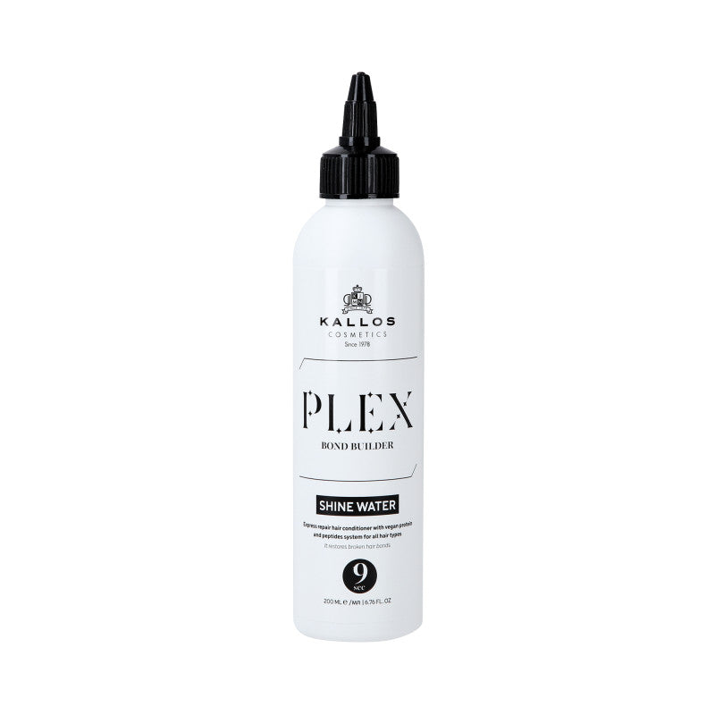 KALLOS PLEX SHINE WATER Soin régénérant pour cheveux abîmés 200 ml