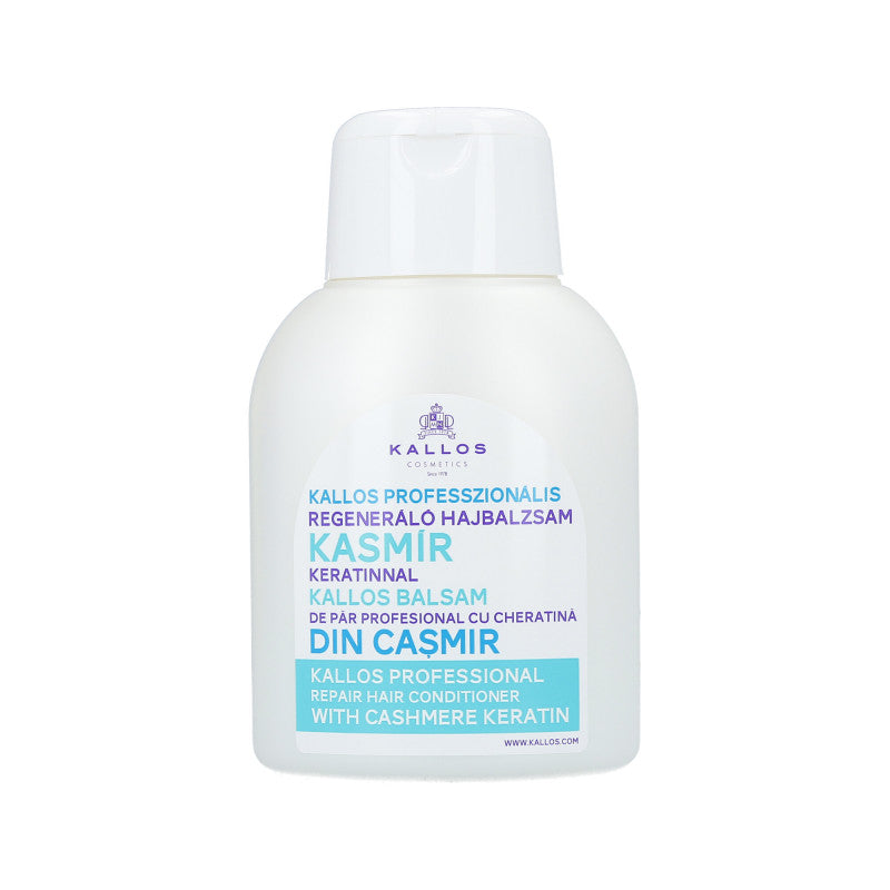KALLOS Baume capillaire régénérant à la kératine et cachemire 500ml