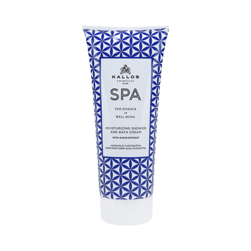 KALLOS SPA Lotion de bain hydratante à l'extrait d'algues et au sel marin 200 ml
