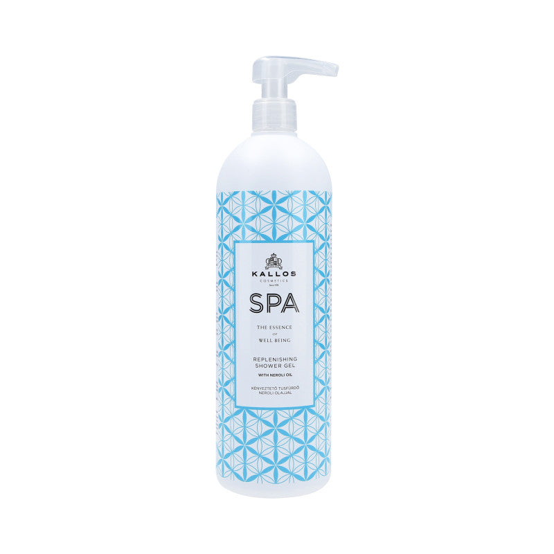 KALLOS SPA Gel douche revitalisant à l'huile de néroli 1000ml
