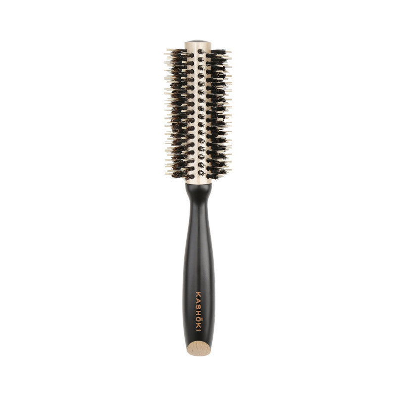 Kashōki Natural Beauty Wooden Round Brush Brosse à cheveux ø 18 mm