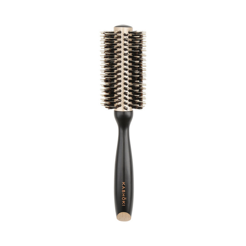 Kashōki Natural Beauty Wooden Round Brush Brosse à cheveux ø 22 mm