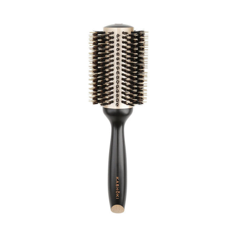 Kashōki Natural Beauty Wooden Round Brush Brosse à cheveux ø 38 mm